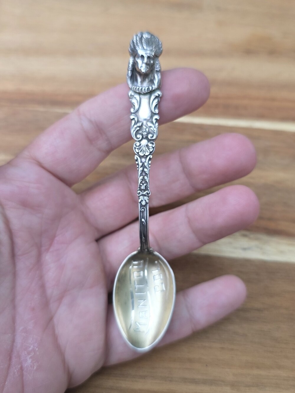 Antique 1800s | Codding Brothers & Heilborn | Sterling Silver Demitasse Spoon |